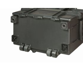 Maletas rígidas con ruedas de 150 L con asa telescópica y 4 cajones | 4750RCWD4